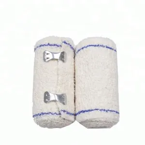cotton crepe bandage High Quality medical 100% cotton Crepe Bandage for foot elastic crepe bandage for Nigeria market