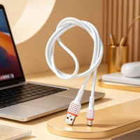 Câble de transfert de données et de charge USB-A vers Micro type-C de 100 cm pour adaptateurs, chargeurs, powerbanks, prix bas, câble USB