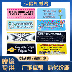 Imanes Divertidos para Parachoques de Coche con Dibujos Animados, Más Vendidos en Amazon, Resistentes al Agua, Accesorios Divertidos y Humorísticos para Coche - Product Image 5