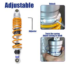 Amortiguador de Motocicleta de 13 Pulgadas para Bicicletas y Motocicletas Todoterreno: CT70, CT90, Z50 Monkey, CT110 - Product Image 4