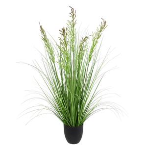 Bonsái de hierba de centeno artificial personalizable, planta falsa para decoración de escritorio del hogar, sin mantenimiento - Product Image 5