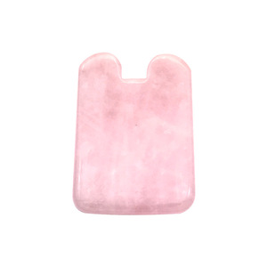 Plaque de massage en jade naturel en forme de cœur pour le <span class=keywords><strong>visage</strong></span> et le dos avec stimulation des méridiens linguaux - Product Image 5