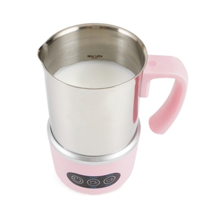 Espumador de <span class=keywords><strong>leche</strong></span> eléctrico 5 en 1, <span class=keywords><strong>calentador</strong></span> de <span class=keywords><strong>espuma</strong></span> suave para café, capuchino, máquina de <span class=keywords><strong>espuma</strong></span> fría, vaporizador de <span class=keywords><strong>leche</strong></span>, 5 funciones - Product Image 1