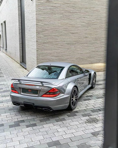 Kit de Carrocería Ancha Estilo BS para Mercedes-Benz SL R230 (2001-2012), Parachoques Delantero/Trasero Mejorado, Alerón Autoadhesivo, Nuevo - Product Image 5
