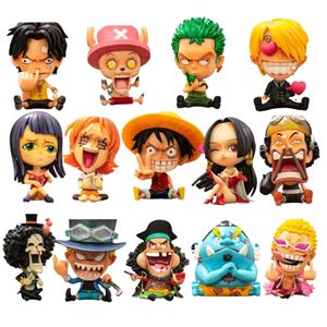 9cm 3.54 pouces <span class=keywords><strong>Mini</strong></span> figurines ensemble Kawaii Luffy Zoro Sabo <span class=keywords><strong>Boa</strong></span> <span class=keywords><strong>Hancock</strong></span> Anime Figure mignon <span class=keywords><strong>Mini</strong></span> figurines ensemble - Product Image 1