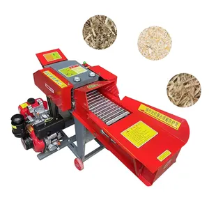 Nouvelle machine à paille multifonctionnelle Pétrin pour bovins et ovins Broyeur d'aliments pour animaux Fabricant de déchiqueteuse d'herbe