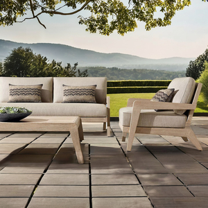 Nuovi Arrivi: <span class=keywords><strong>Set</strong></span> di Divani <span class=keywords><strong>da</strong></span> <span class=keywords><strong>Giardino</strong></span> di Lusso in Teak Massello per Esterni - Product Image 1
