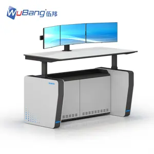 ISO Certified Customized Height Adjustable Console Security Center Workstation Operator Console