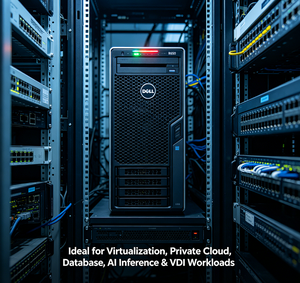 PowerEdge 1U R660ประสิทธิภาพสูงแร็คคู่ติดตั้งเซิร์ฟเวอร์ที่มีหน่วยความจำ256GB และ2 cpus dual Intel Xeon Scalable Processors hig - Product Image 5