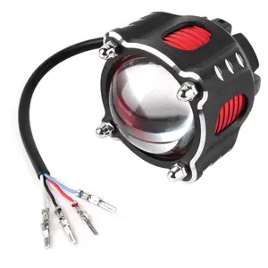 Projecteur laser LED K4 avec phare à lentille BAA, canon à feu de route, version bicolore pour feux de voiture et de moto.