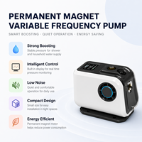 Pompe de surpression à pression constante intelligente et silencieuse pour usage domestique, régulateur de pression d'eau froide et chaude, système de douche domestique