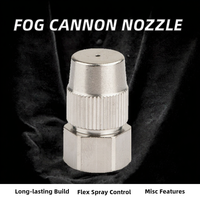 Buse en laiton réglable pour pulvérisation d'atomisation nouvelle condition humidification canon à brouillard Machine nickelage
