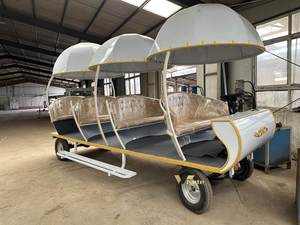 Nouvelle calèche électrique de style européen pour les excursions et les visites touristiques dans les parcs d'attractions - Product Image 2