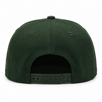 Casquette Snapback Personnalisée Unie à Visière Plate Rigide avec Broderie Cheval Western et Logo Personnalisé – Tendance Quotidienne