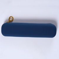 Sac de rangement étanche en silicone pour pinceaux de maquillage et éponges de beauté Pochette de maquillage de voyage anti-poussière