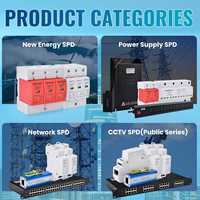 Protector Contra Sobretensiones Medcamex de 8 Puertos 1000Mbps RJ45 SPD 20KA, Supresor de Picos de Señal Gigabit, Interruptor de Red, Protección Contra Sobretensión Ethernet para Cámaras CCTV