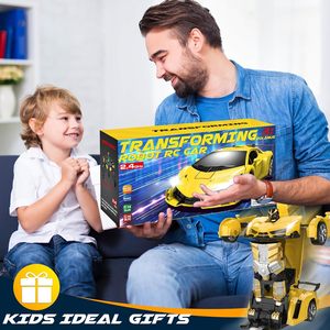 RC Ô Tô Lắp Ráp Xe Điều Khiển Từ Xa Mô Hình Điện Đa Chức Năng Quy Mô 50M + Chuyển Đổi Xe Thông Minh 1 18 Tự Động Ban Đầu - Product Image 6