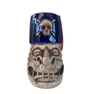 Taza <span class=keywords><strong>Tiki</strong></span> cerveza Stein cerámica Barware regalo para él juego de beber taza de café portalápices jarrón de gorila tarro fresco taza gótica regalo - Product Image 1
