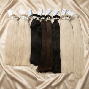 Vietnamese Human Hair Color Natural Bulk Hair <b>Extensions</b> <b>Cheap</b> Price No Chemical - Product Image 3