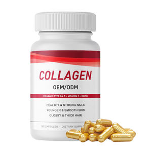Tabletas de colágeno de glutatión para brillo y luminosidad de la piel Suplemento natural para la piel Suministro OEM ODM - Product Image 1