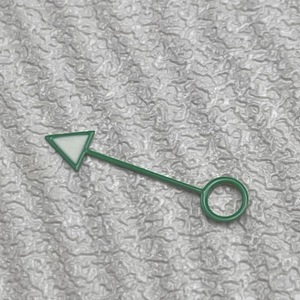 Pièces de montre GMT, aiguilles d'alarme triangulaires colorées, adaptées au mouvement NH34 - Product Image 6