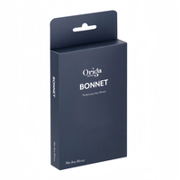Boîte d'emballage personnalisée en satin de soie pour accessoires capillaires avec logo privé