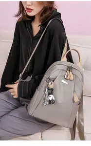 Produsen grosir tas punggung wanita kustom modis gaya Korea tas ransel wanita Oxford tas sekolah perempuan