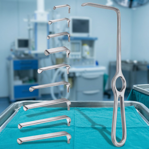 Ensemble d'instruments chirurgicaux Kocher Langenbeck pour la chirurgie générale, classe I, certifié CE, fonctionnement manuel - Product Image 4