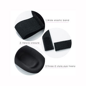 Masque de sommeil 3D ergonomique personnalisé OEM Beckon avec bouchons d'oreilles – Kit de voyage pour les vols, les hôtels et les siestes au bureau - Product Image 4