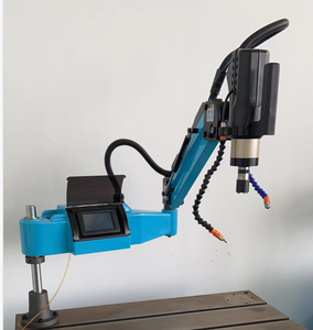 Máquina de roscado eléctrica con brazo basculante servo inteligente con panel táctil, fuerte adaptabilidad del material. - Product Image 1