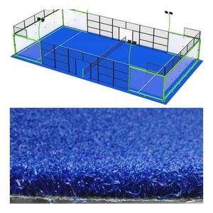 Terrain <span class=keywords><strong>de</strong></span> sport Équipement <span class=keywords><strong>de</strong></span> tennis Tapis en gazon synthétique Terrain <span class=keywords><strong>de</strong></span> padel panoramique Pelouse artificielle - Product Image 1