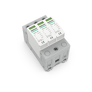 Beny อุปกรณ์ป้องกันไฟกระชาก2P 40kA 385V IP20 CE สำหรับระบบป้องกันฟ้าผ่า T2 - Product Image 3