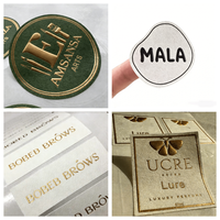 Étiquettes de bougies, autocollants gaufrés de luxe pour parfums, étiquettes personnalisées de marque, étiquettes de scellage pour pots de bougies, étiquettes de parfum pour entreprises