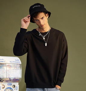 Venta al por mayor logotipo europeo personalizado OEM y ODM Color sólido impreso americano retro Sudadera con capucha de gran tamaño para mujeres y hombres - Product Image 2