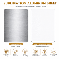 Plaque de signalisation personnalisée en aluminium vierge par sublimation, panneau suspendu pour porte, plaque métallique pour la maison, le bureau, le magasin, affichage de rappels commerciaux
