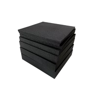 Coussin de protection en mousse EVA multicouche noire, absorption des chocs, anti-vibrations, feuille EVA pour l'emballage protecteur des équipements et des produits