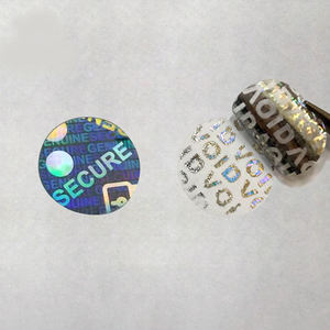 Etiqueta de Seguridad con Número Holográfico a Prueba de Manipulación, Color Personalizado, Sello de Garantía, Etiqueta de Seguridad con Sello de Inviolabilidad - Product Image 1