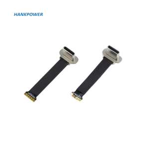 Right Angle <span class=keywords><strong>USB</strong></span> Loại C FPC Cáp Phẳng Siêu Mỏng Trở Lại Clip 6 Pin FPV Charge Cable Với <span class=keywords><strong>USB</strong></span> C Nối - Product Image 4