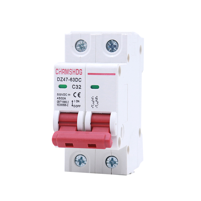 CHRMSHDG Solar Switch DC Circuit Breaker DZ47-63DC Master Switch DC Mccb Battery Breaker500V 1000V LANGTONG ELECTRIC · image 5