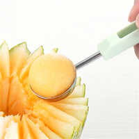 4-in-1 multifunctionele avocado fruit toolset: draagbare avocado-snijder, -pitter, -schep, -schiller en -snijder voor kiwi, mango en druif