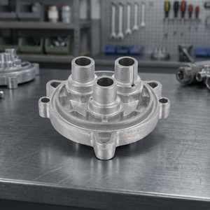 Componente de Aluminio Fundido a Presión con Superficie Granallada, Tamaño Personalizado - Product Image 3