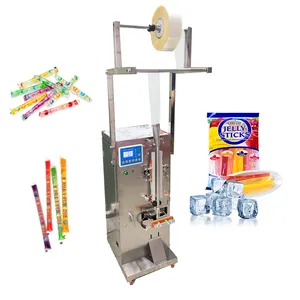 Lage Prijs Automatische Ijs Lolly Ijs Pop Stick Maken Machine Vruchtensap Vloeibare Vulling En Afdichting Verpakkingsmachine