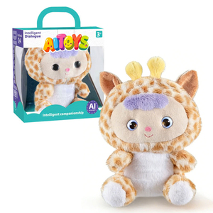 ของเล่นเสริมพัฒนาการใหม่ หุ่นยนต์ AI หลาย<span class=keywords><strong>ภาษา</strong></span> ควบคุมผ่านแอพ ตุ๊กตา AI นุ่มนิ่มพูดได้ ของขวัญสำหรับเด็กเล็ก - Product Image 3