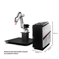 Machine de nettoyage laser robotisée CNC portable de haute précision pour l'entretien de la construction navale et l'industrie pétrolière et gazière