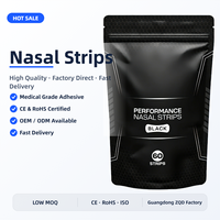 Fabricant de bandes nasales auto-adhésives pour la respiration, pour le sommeil et le sport, OEM, étiquette privée et commandes en gros