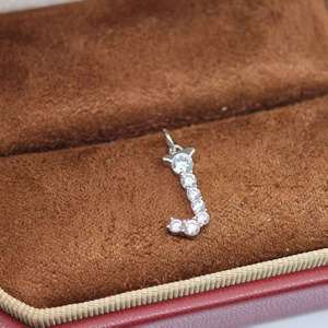 UM Jewelry Classic 925 <b>silver</b> letter Charm Pendant <b>necklace</b> for women children anniversaries wedding gifts and party occasions - Product Image 4