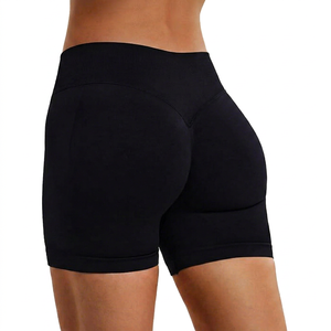 High Waist Biker Shorts for Women Plus Size <b>Athletic</b> Gym Running Pilates Yoga Sport Short Workout Shorts - Product Image 1