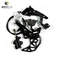 KOTORQ Rear Brake System Upgrade Kit for Surron Ultra Bee Dual Caliper Rear Brake Conversion Electric Motorcycle Brake Parts