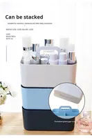 MONR Boîte de rangement portable légère en plastique Poignée empilable PS Organisateur ménager Compartiments Rectangle pour injection domestique