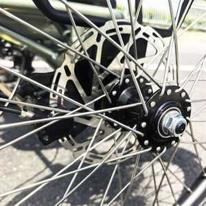Triciclo Eléctrico de Carga para Perros, Marco de Aleación, Motor Central Eléctrico de 48V, <span class=keywords><strong>Desviador</strong></span> para Adultos, Freno Hidráulico con Interruptor de Apagado - Product Image 6
